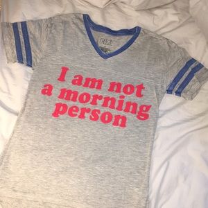 Printed baseball tee